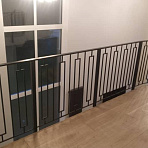 Фото перила сварные из металла в классическом стиле пс-029 от ПерфоГрад